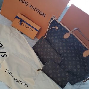Louis Vuttion Neverfull GM Bag & Zippy Wallet